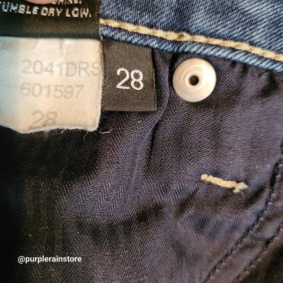 Parker Smith Jeans 28 Skinny Mid Rise Stretch Medium Wash Denim Made In the USA - Picture 6 of 13